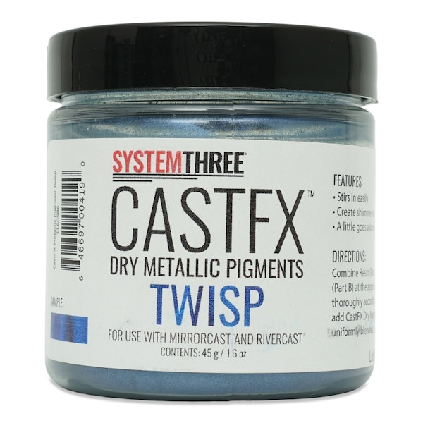 System Three Resins CastFX Dry Metallic Color Pigments, Twisp, 45g 3160S06 - main